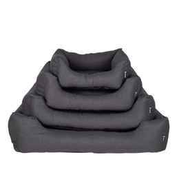 District70 Classic Box Hundebett Anthrazitgrau Größe M 80 x 60 cm - 80 cm – Bild 1 von 5