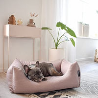 Produktbild von District70 Classic Box Hundebett Hellgrau Größe M 80 x 60 cm