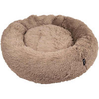Produktbild von District70 FUZZ Hundebett aus Plüsch Braun XL