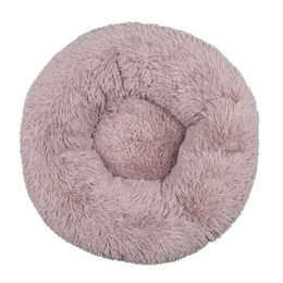 District70 FUZZ Hundebett aus Plüsch in Beige Größe M – Bild 1 von 2