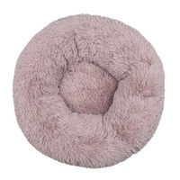 Produktbild von District70 FUZZ Hundebett aus Plüsch in Beige Größe M