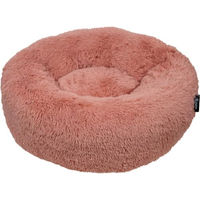 Produktbild von District70 Fuzz Katzenbett und Hundebett aus Polyester Pink Grau Größe S