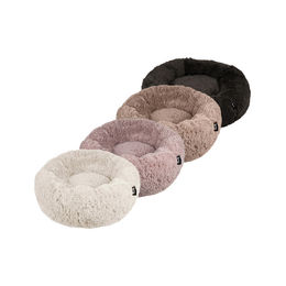 District70 FUZZ Plüschbett Hundekissen Sand Größe S mit Reißverschluss – Bild 1 von 2