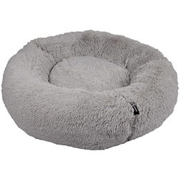 District70 Hundebett Fuzz Hellgrau XL aus Polyester – Bild 1 von 5
