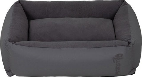 Produktbild von District70 Hundebett LODGE Box Bed dunkelgrau Größe S 60x44 cm