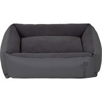 Produktbild von District70 Hundebett LODGE Box Bed dunkelgrau Größe S 60x44 cm