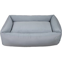 Produktbild von District70 Hundebett LODGE Box Bed Grau XL 117x82 cm