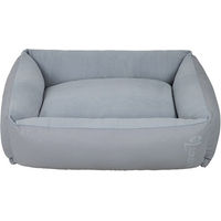 Produktbild von District70 Hundebett LODGE Box Bed hellgrau Größe M 80x60 cm