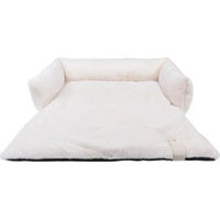 Produktbild von District70 Hundebett NUZZLE Sofa Plüsch Creme Größe L