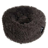 Produktbild von District70 Hundebett und Katzenbett Fuzz Grau Polyester Größe S - 1 Stk.