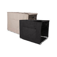 Produktbild von District70 Hundeboxhülle Dunkelgrau Größe L