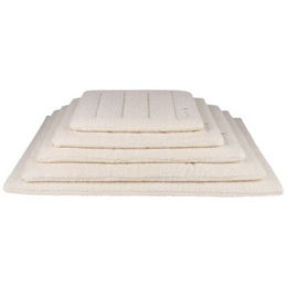 Produktbild von District70 Hundematte SHERPA Crate Mat Fleece Beige Größe L