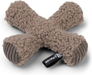 District70 Hundespielzeug Ziggy Plüsch 20 cm Taupe – Bild 1 von 3