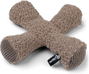 District70 Hundespielzeug Ziggy Plüsch 30 cm Taupe – Bild 1 von 3