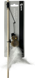 Produktbild von District70 Katzenangel Xmas Snowman aus Holz in Weiß