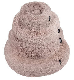 District70 Katzenbett Fuzz Sand Beige XL aus Polyester – Bild 1 von 3