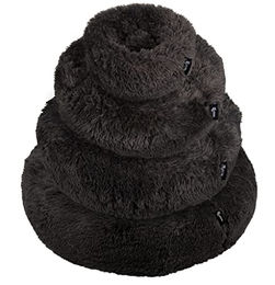 District70 Katzenbett und Hundebett aus Polyester Grau XL – Bild 1 von 4