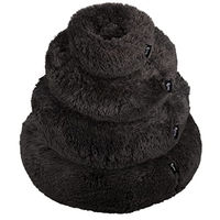 Produktbild von District70 Katzenbett und Hundebett aus Polyester Grau XL