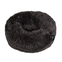 Produktbild von District70 Katzenbett und Hundebett aus Polyester in Grau und Schwarz Größe M - 1 Stk.