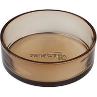 Produktbild von District70 Katzennapf aus Glas in Champagne Transparent