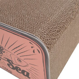 District70 Kratzbrett Sardine Rosa aus Kratzpappe für Katzen – Bild 1 von 6