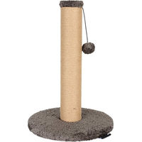 Produktbild von District70 Kratzsäule Donna Grau Plüsch 50 cm