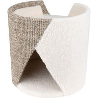 Produktbild von District70 Kratztonne UNFOLD beige aus Sisal für Katzen