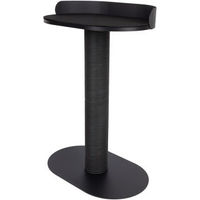Produktbild von District70 OASIS Kratzbaum für Katzen in Schwarz mit Edelstahl-Elementen
