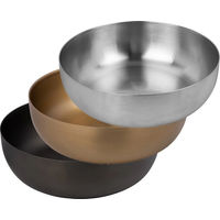 Produktbild von District70 Royal Futternapf aus Edelstahl für Hunde in Gold Größe M