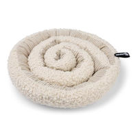 Produktbild von District70 Swirl Snuffle Mat Merengue Intelligenzspielzeug Schleckmatte aus Polyester Beige ø 34 cm