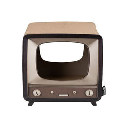 District70 Telly Katzenhöhle aus Pappe in Braun und Beige 39 x 27 x 37 cm – Bild 1 von 3