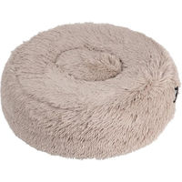 Produktbild von District70 Tierbett FUZZ 2.0 Plüsch Beige Größe L