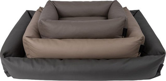 District70 Urban Box Hundekorb aus Kunstleder in Taupe Größe S 60 x 44 cm – Bild 1 von 4