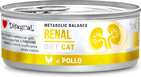 Produktbild von Disugual Metabolic Balance Renal Katzen Nassfutter Huhn 12 x 85 g Diätfutter für die Nierenunterstützung - 12 x 85 g