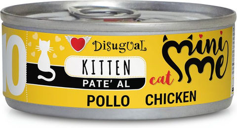 Produktbild von Disugual Mini-Me Kitten Katzenfutter Huhn Paté 12 x 85 g glutenfrei - 12 x 85 g