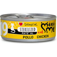 Produktbild von Disugual Mini-Me Sterilized Katzen Nassfutter Huhn Paté 12 x 85 g glutenfrei mit hohem Fleischanteil - 24 x 85 g