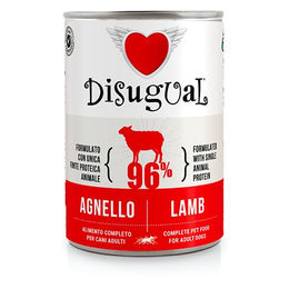 Produktbild von Disugual Monoprotein Lamm Hypoallergenes Nassfutter für erwachsene Hunde 400 g
