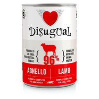 Produktbild von Disugual Monoprotein Lamm Hypoallergenes Nassfutter für erwachsene Hunde 400 g