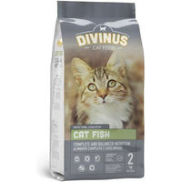 Produktbild von DIVINUS Katzenfutter Fisch für adulte Katzen 2kg