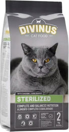 Divinus Katzenfutter Sterilized Huhn Adult zur Gewichtskontrolle 2 kg – Bild 1 von 2