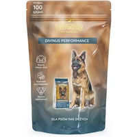 Produktbild von DIVINUS Performance Hundefutter Adult mit Huhn Rind und Schwein 100 g - 100 g
