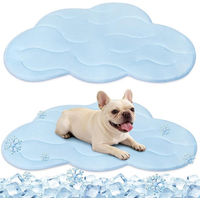 Produktbild von Diwzbyn Selbstkühlende Hundematte für Hunde und Katzen Blau Größe M