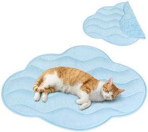 Diwzbyn Selbstkühlende Hundematte für Hunde und Katzen Blau Größe S – Bild 1 von 1