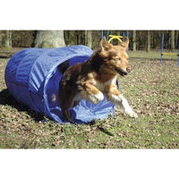 Produktbild von dobar Agility Tunnel für Hundesport Größe L Blau - 500 cm