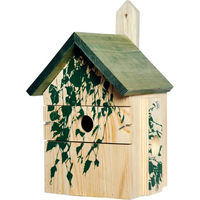 Produktbild von Dobar Birke Nistkasten für Wildvögel aus Holz im Camouflage-Design