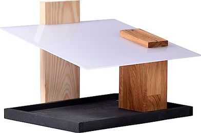 dobar Design-Vogelfutterhaus Futura I mit Futter-Silo zur Wandmontage aus Holz in Weiß – Bild 1 von 11