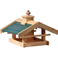 Produktbild von dobar green label Vogelhaus Kulusuk aus Holz für Ständermontage in Grün
