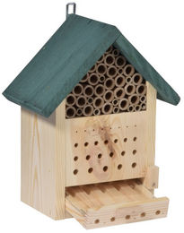 Produktbild von Dobar Insektenhotel aus Kiefernholz in Natur und Grün