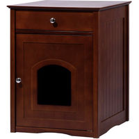 Produktbild von DOBAR Katzenschrank Mohrle Möbel-Toilette aus Holz in Braun 48 x 63 x 48 cm