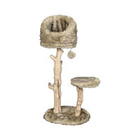 Produktbild von dobar Kratzbaum Sunny aus Naturholz für Katzen in Beige Braun 50 x 40 x 99 cm